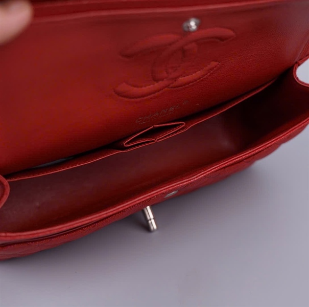 Túi Chanel Classic đỏ (25229284) sz25 +