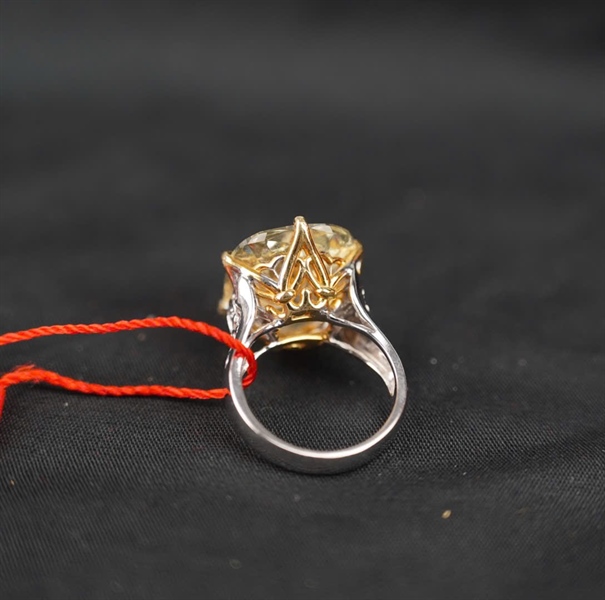 Nhẫn Tara 15.1ct , giấy GIA KG+