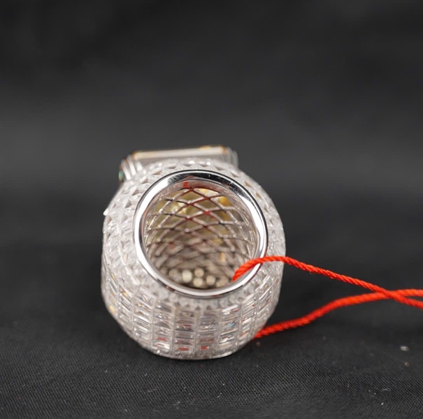 Nhẫn Tara 18K, saphire trắng đính đá Nam Phi KG+