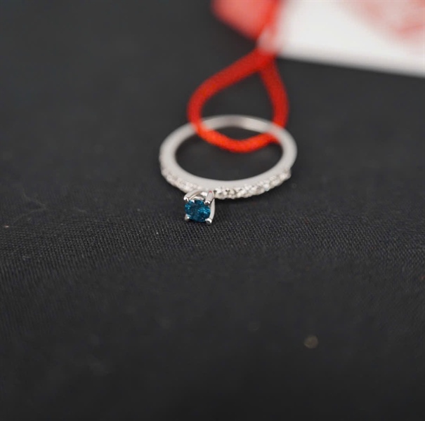 Nhẫn Tara kim cương xanh (ADLAB-002-614694) KG+