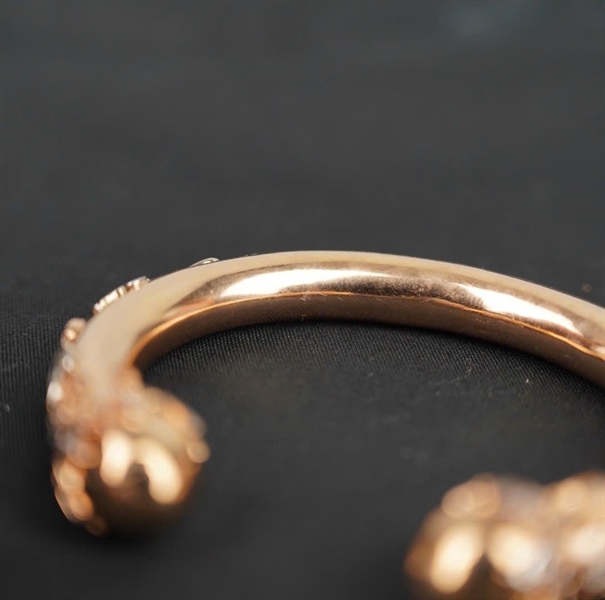 Vòng tay Tara vàng 2 đầu tròn KG+