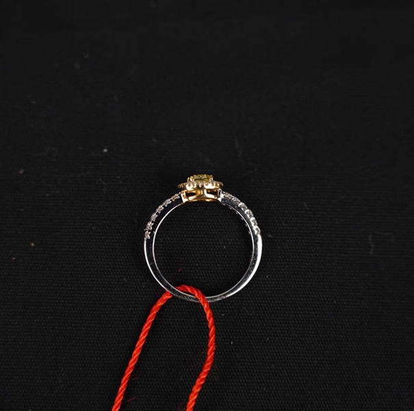 Nhẫn Tara vuông kim cương vàng (ADLAB-002-200529) KG+