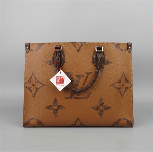 Túi LV onthego hoa nâu sz34 KG+