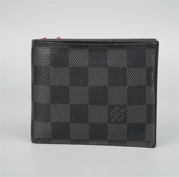 Ví LV ô vuông đen KG+