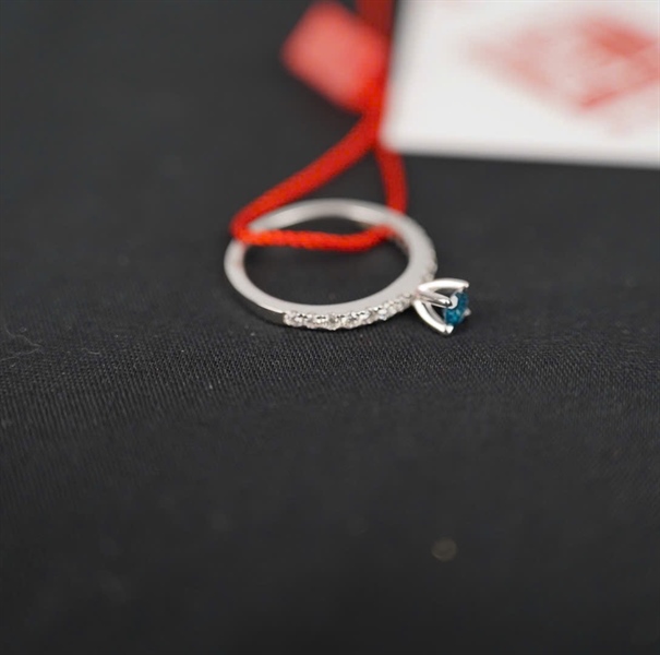 Nhẫn Tara kim cương xanh (ADLAB-002-614694) KG+