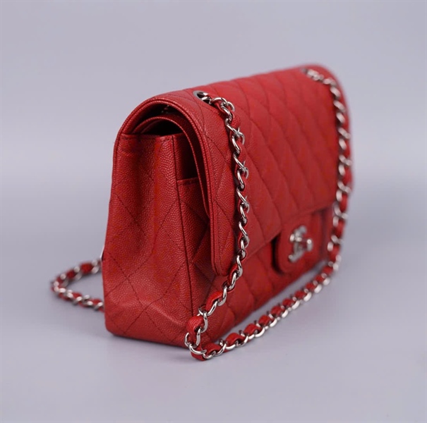 Túi Chanel Classic đỏ (25229284) sz25 +