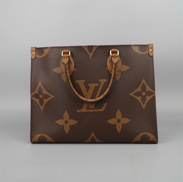 Túi LV onthego hoa nâu sz34 KG+