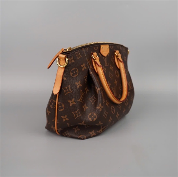 Túi LV Handle hoa nâu sz24 (BMC)+