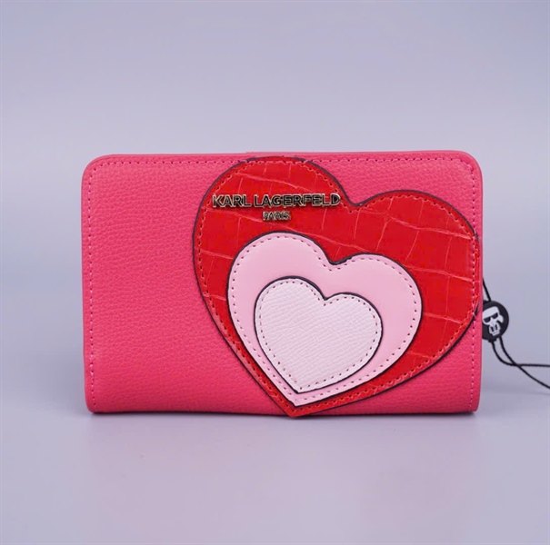 Ví Karl Lagerfeld hồng +
