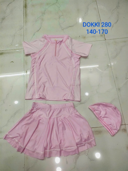 Bộ bơi rời váy TE TN nón (Ri4) - 41DOKKI280