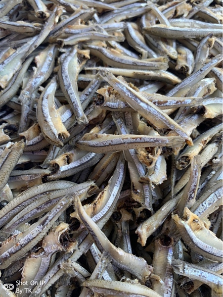 Cá cơm hấp sấy khô