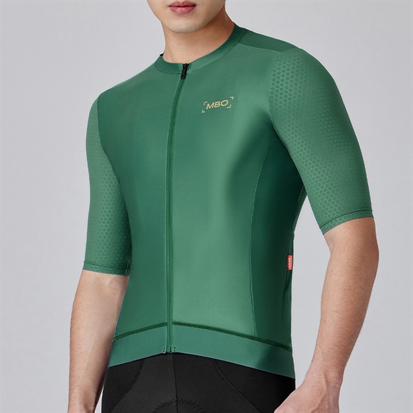 C100 - Áo Đạp Xe MBO Nam Hunter Green