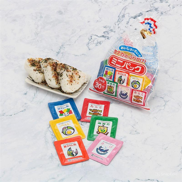 Gia vị rắc cơm Tanaka Nhật Bản túi 30 gói 60g