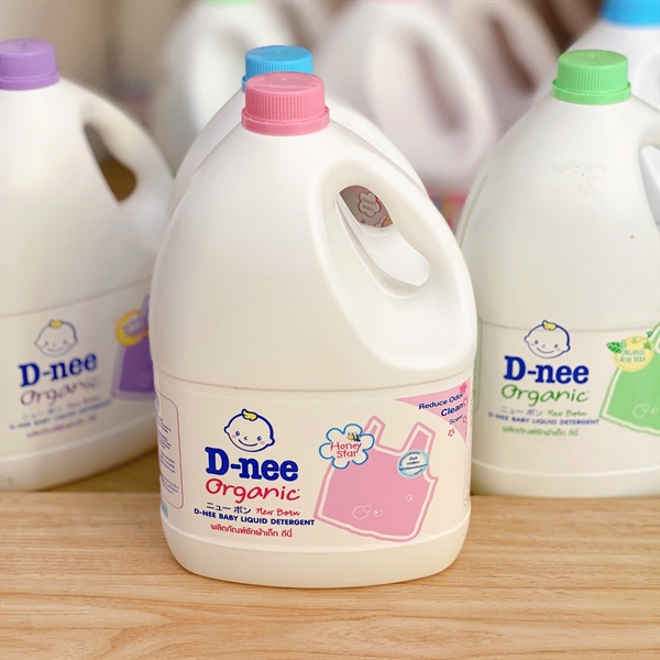 Nước giặt Dnee Thái Lan công ty Hồng 3L