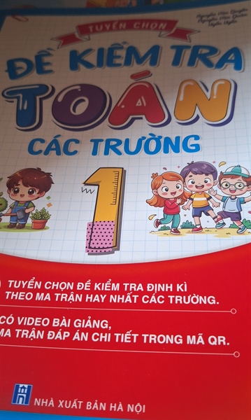 Tuyển chọn đề kiểm tra toán lớp 1 các trường