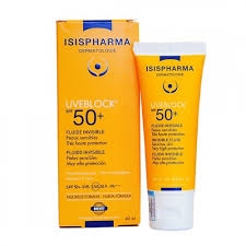 KCN Da Nhạy Cảm ISIS Uveblock Invisible Fluid Spf50+ 40ml