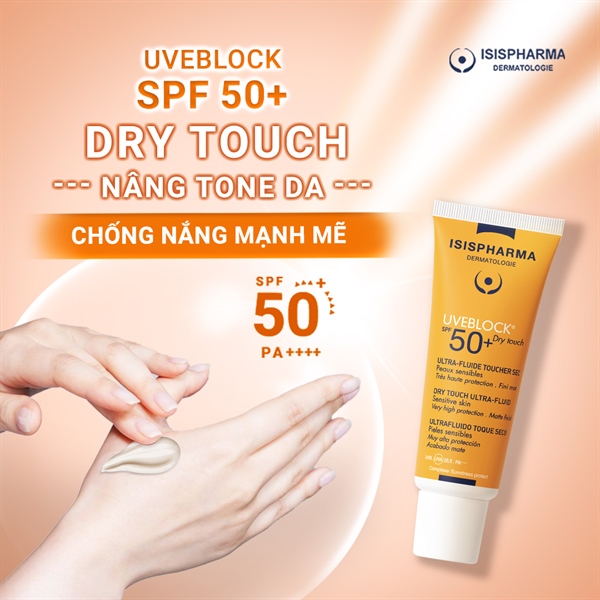KCN Da Dầu Nhờn Uveblock Dry Touch Spf 50+ 40ml
