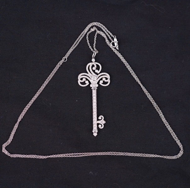 Dây chuyền Tiffany & Co chìa khóa KG+