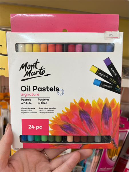 MM Oil Pastels 24pc