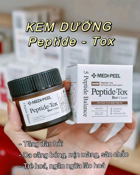 Kem dưỡng Medi-Peel Bor-Tox Peptide Cream chống lão hoá căng bóng da 50g