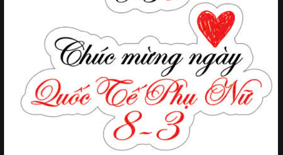 50 Cái BANNER 8/3 mẫu 3