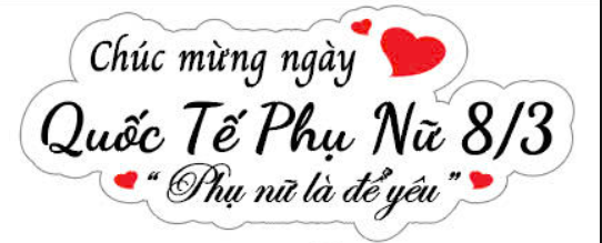 50 Cái BANNER 8/3 mẫu 1