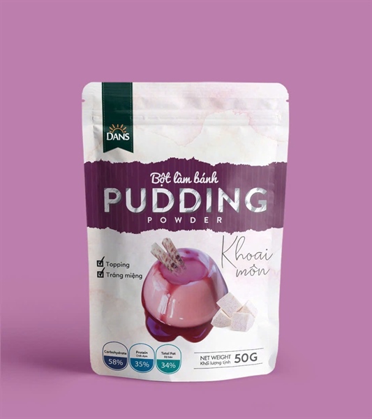 Pudding khoai môn Dans 50G