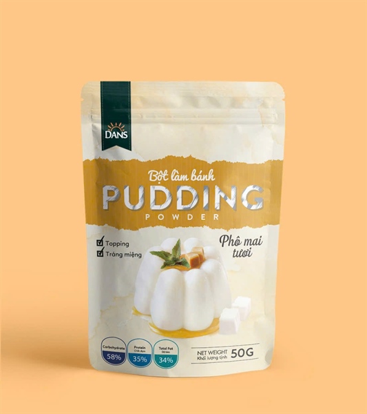 Pudding phô mai Dans 50G