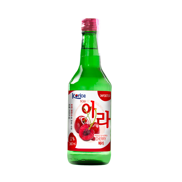 Rượu Soju Korice Cherry 12% 360ml