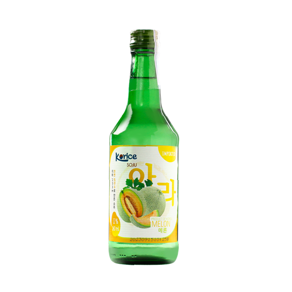 Rượu Soju Korice Dưa lưới 12% 360ml