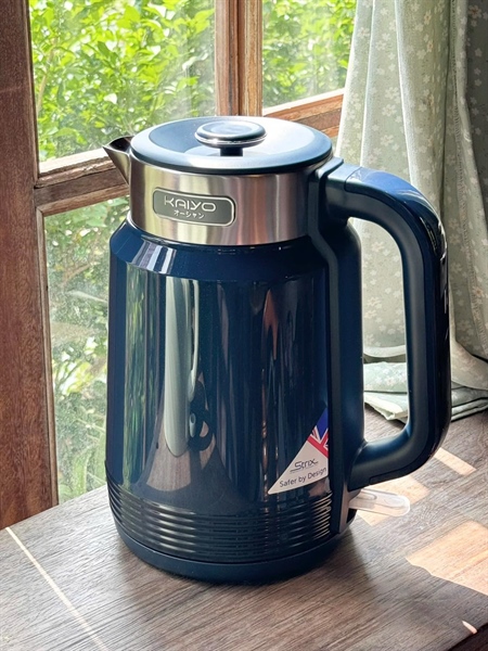 *** Ấm siêu tốc 2 lớp cool touch 2L KAIYO XANH NAVY (KEK-0610)