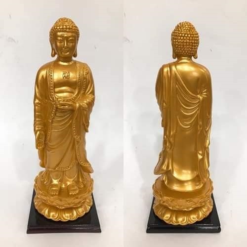 Tượng Di Đà đứng 20cm