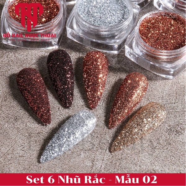 Set 6 Nhũ Rắc - Mẫu 2