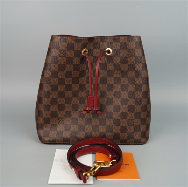 Túi LV Neo Noé ô vuông nâu sz25 (SD2199) (BQ) KG+
