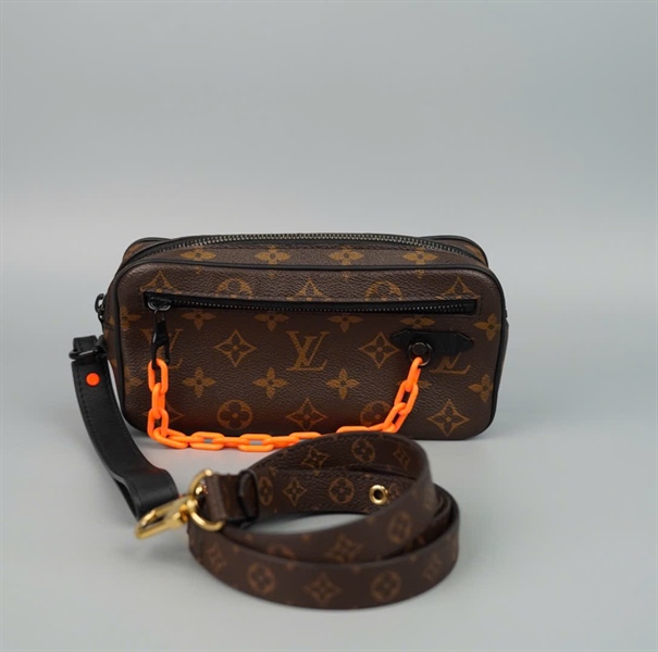 Túi LV Soft Trunk hoa nâu sz20 (BQ) KG+