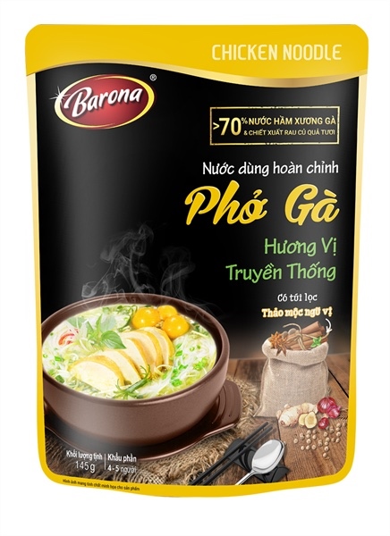 Nuoc dung pho ga Barona 145GR