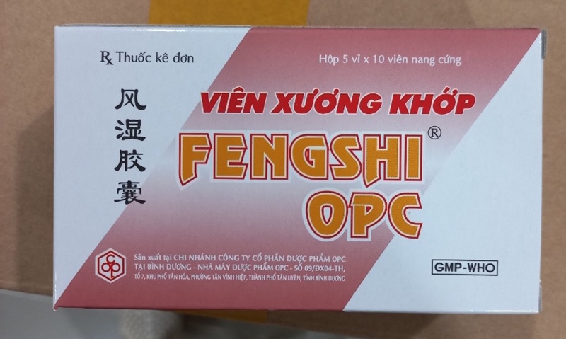 Fengshi - OPC Viên xương khớp (Hộp 5vỉ x 10viên) - OPC/VN