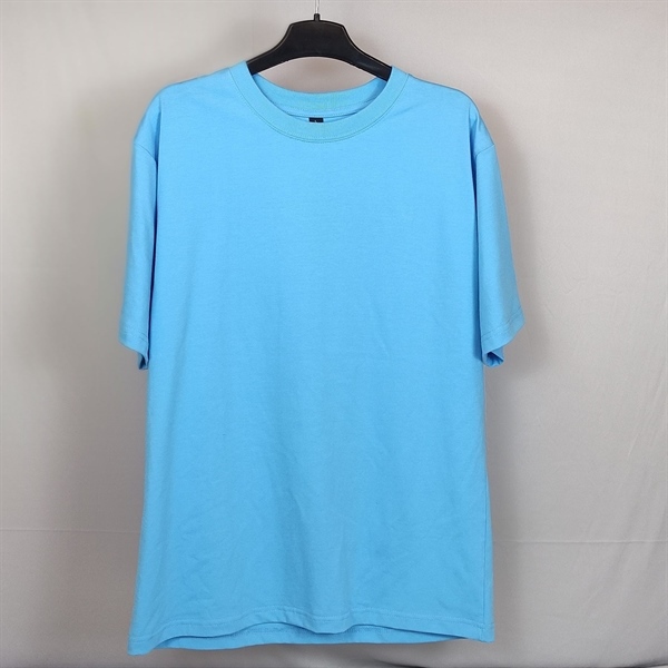 Áo thun Cổ tròn Xanh Da Trời| Unisex 100% Cotton