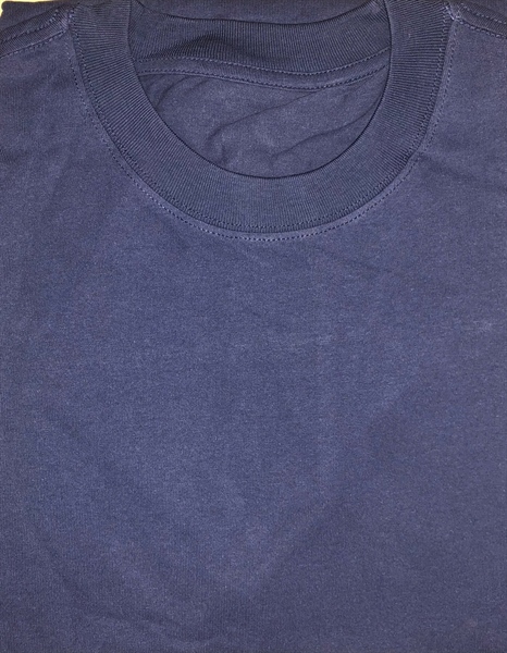 Áo thun Cổ tròn Xanh Đen| Unisex 100% cotton