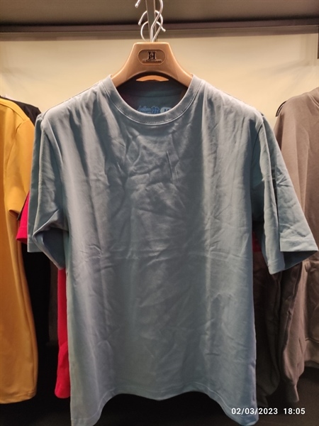 Áo thun Cổ tròn Xanh Đá| Unisex 100% Cotton