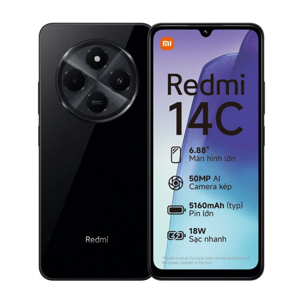 ĐIỆN THOẠI XIAOMI REDMI 14C 6GB/128GB