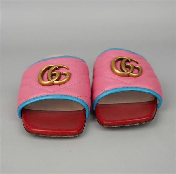 Dép GG hồng sz36.5 KG+