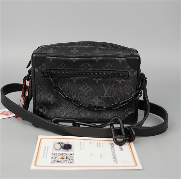 Túi LV Soul Trunk hoa đen sz18 KG+