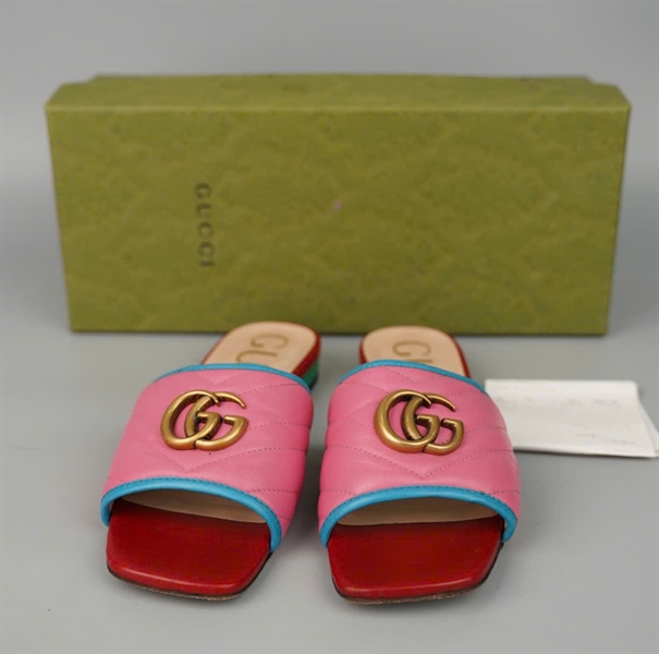 Dép GG hồng sz36.5 KG+