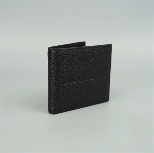 Ví Karl Lagerfeld đen gập 2 +