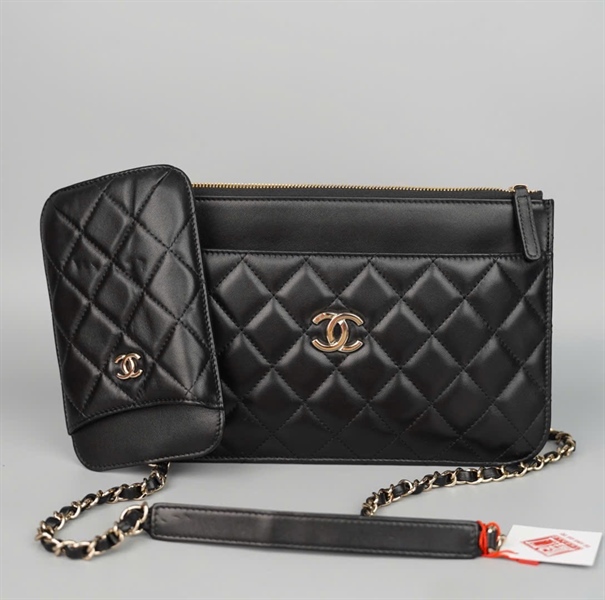 Túi Chanel 3in1 đen (30232746) sz25 món +