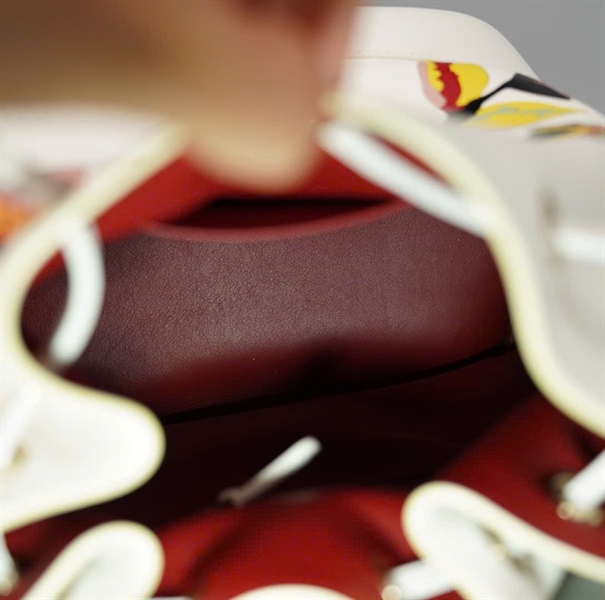 Túi Dior Nóe trắng in hình sz21 +