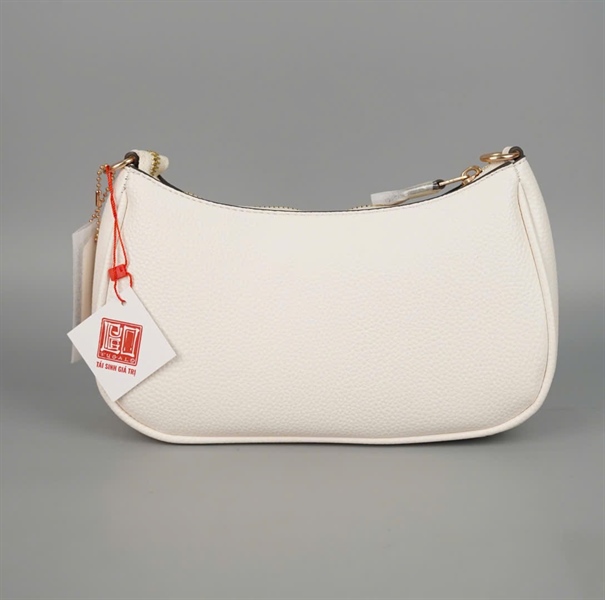 Túi Coach trắng họa tiết sz23 +