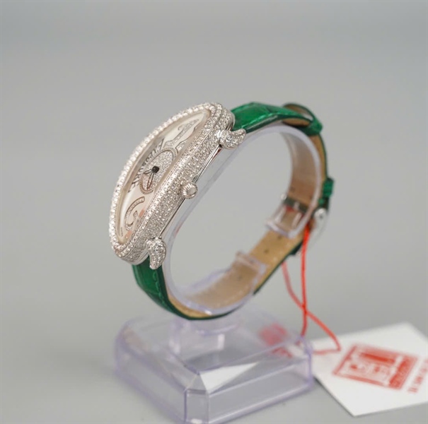 Đồng hồ Exposure Lunita quai xanh (WL4-0029) KG+