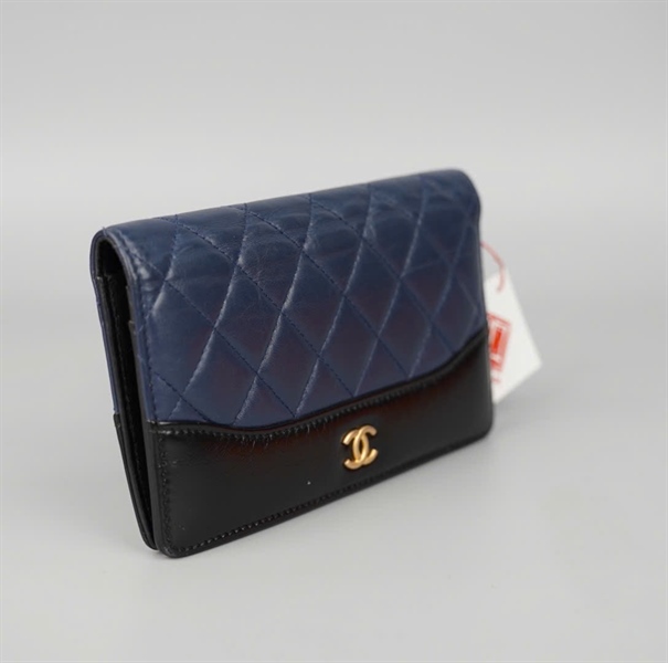 Ví Chanel Gabrielle xanh đen (25004120) KG+